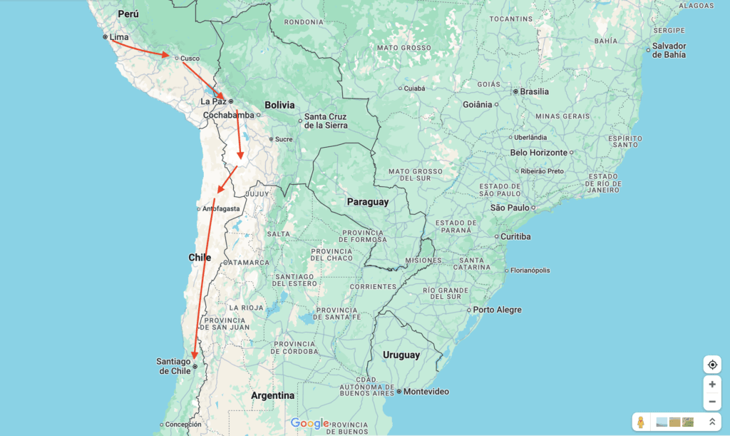 planificar, múltiples destinos, viaje multidestino